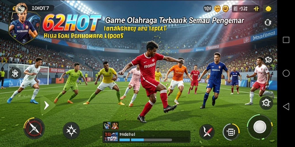 Tangkapan layar utama dari gameplay seru 62HOT.