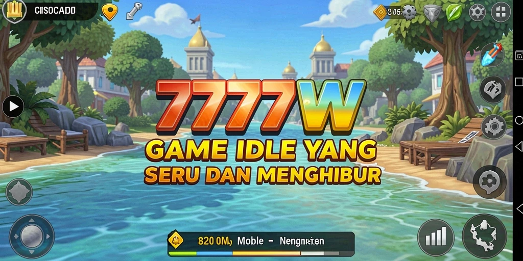 Tampilan gameplay 7777W yang seru dan interaktif.