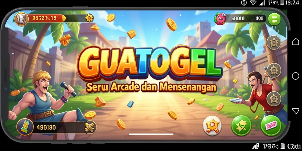 Tampilan gameplay GUATOGEL yang menarik dan penuh aksi.