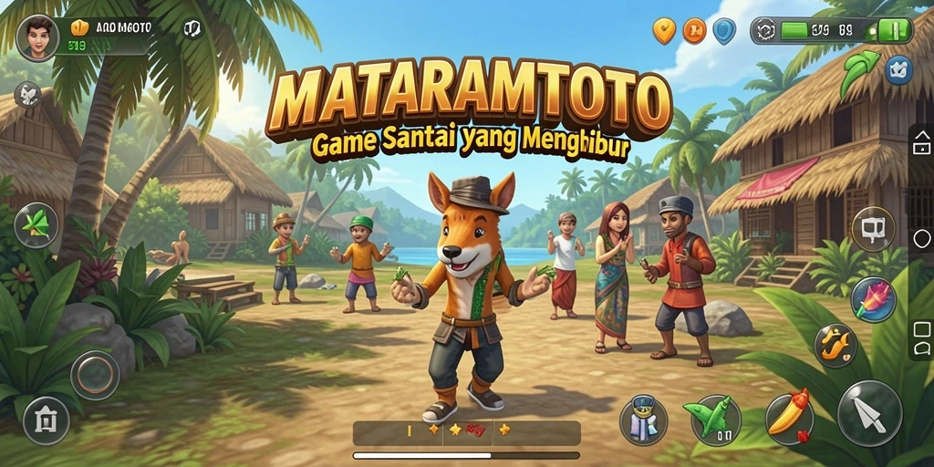 Screenshot gameplay MATARAMTOTO yang menampilkan keseruan bermain.