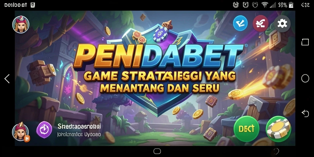 Tampilan gameplay PENIDABET yang seru dan penuh strategi.