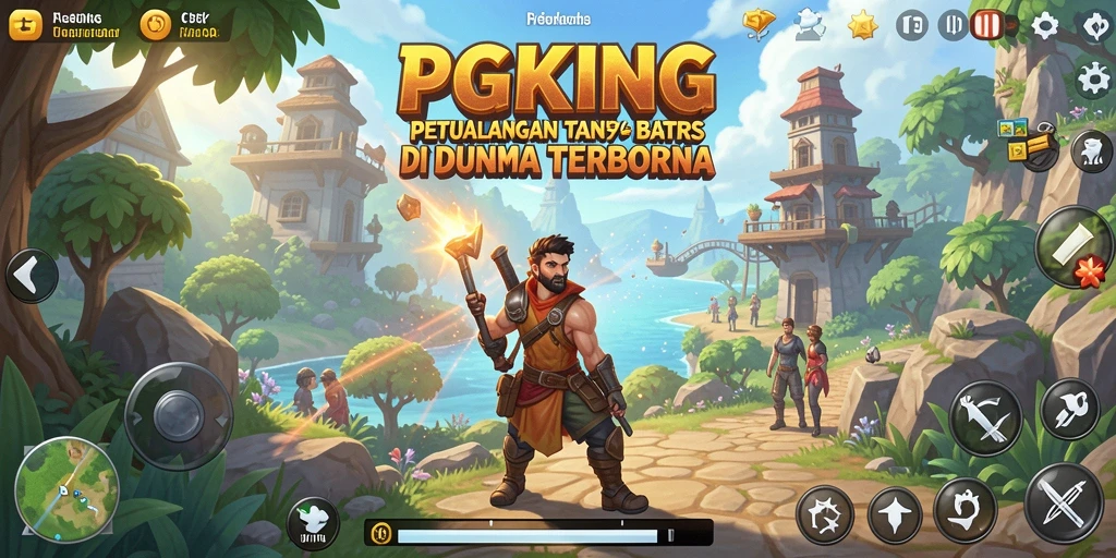 Gameplay menakjubkan di dunia terbuka PGKING.